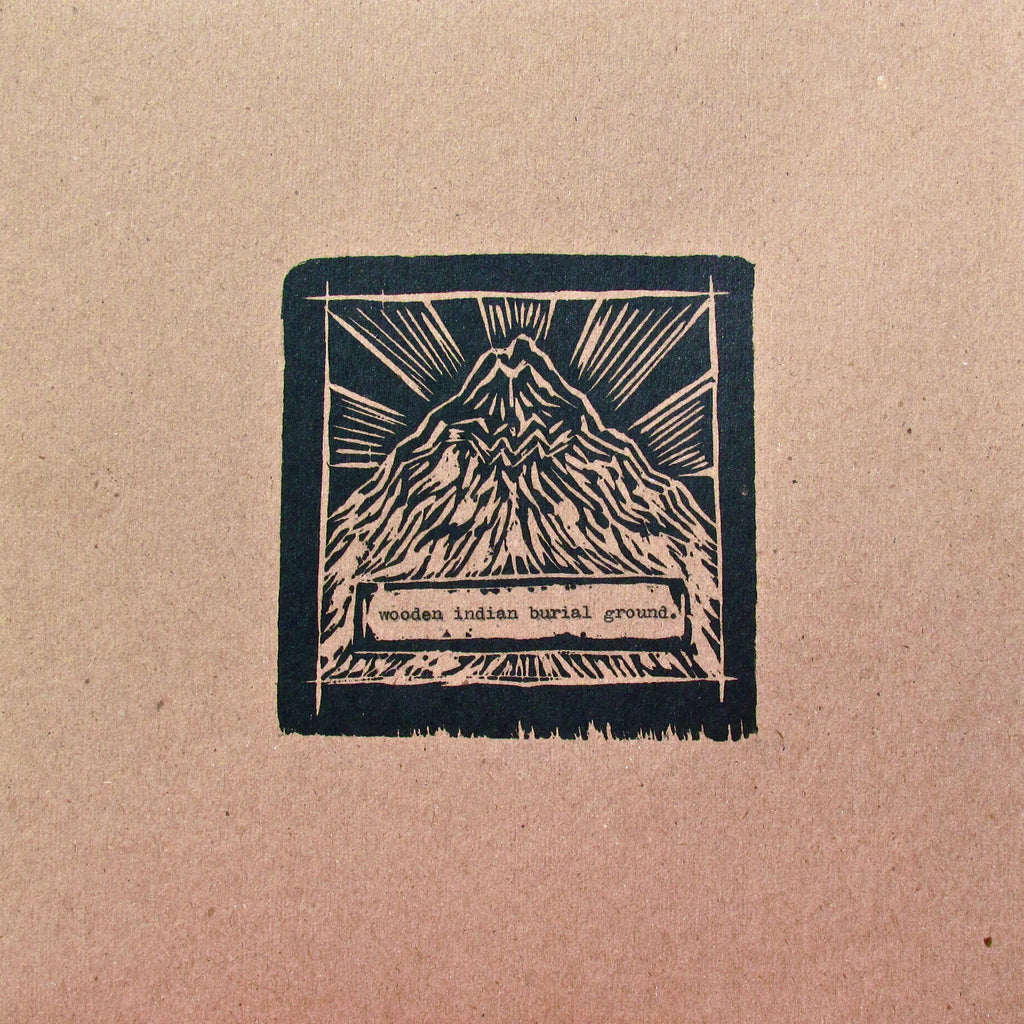 Wooden Indian Burial Ground - "Holy Mountain" Vinyl 10"